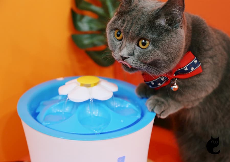 Catit Flower Water Fountain with LED Nightlight for Cats